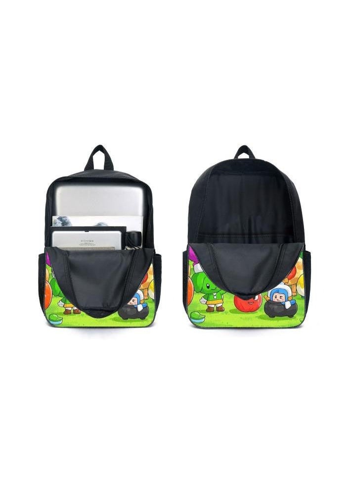 Cartoon style universal three-piece schoolbag - 879