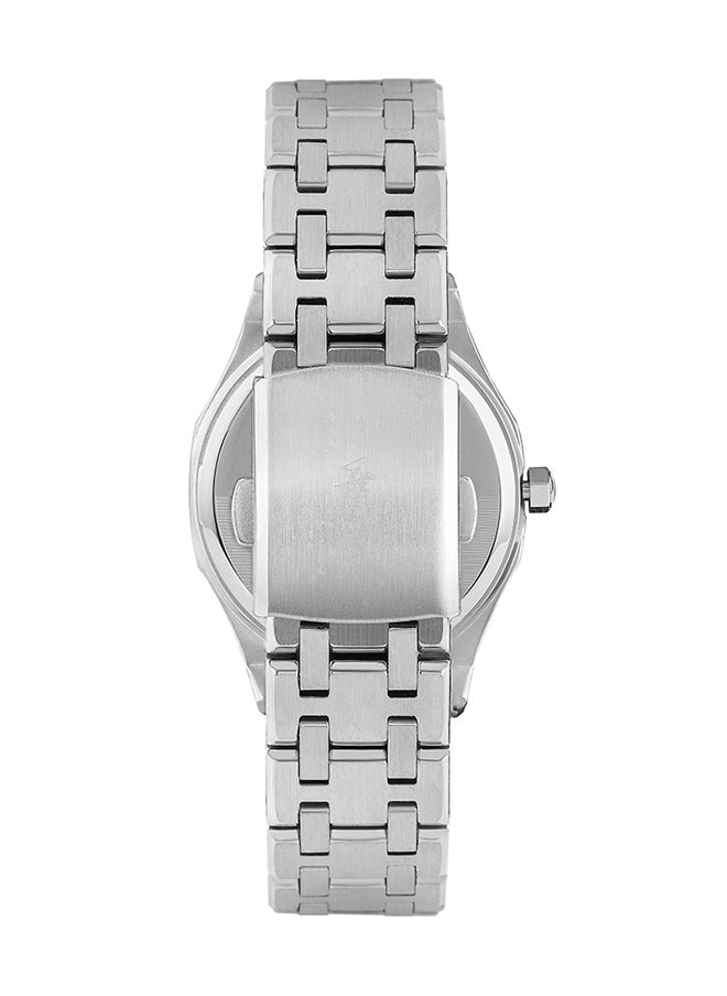 Beverly Hills Polo Club Women's Quartz Movement Watch, Analog Display and Metal Strap - BP3161X.360, Silver