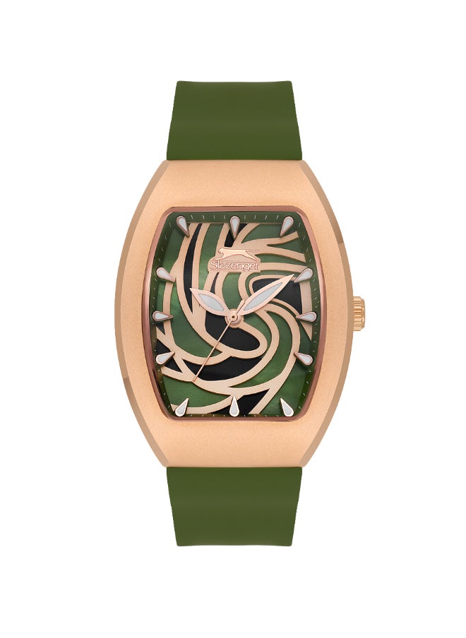 Slazenger Women 's Green Dial Analog watch - SL.9.2226.3.05