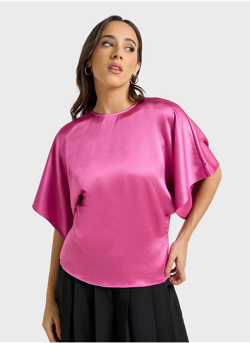 Cape Sleeve Top