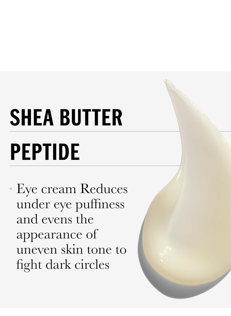 Olay Eyes Shea Butter+Peptide 24 Rich Eye Cream, Fragrance Free, 0.5 oz.
