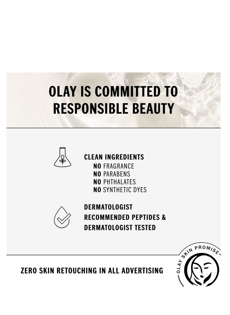 Olay Eyes Shea Butter+Peptide 24 Rich Eye Cream, Fragrance Free, 0.5 oz.