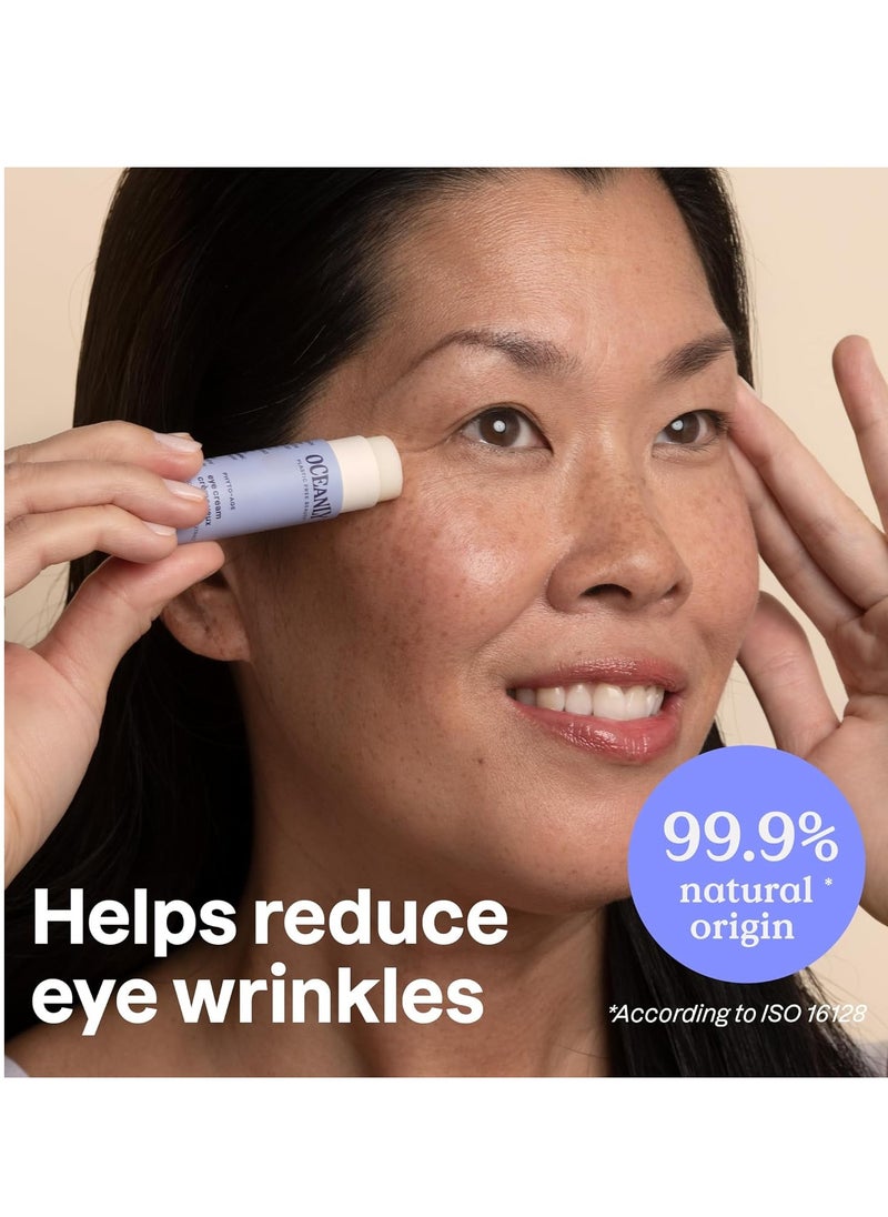 ATTITUDE Oceanly Eye Cream Stick, EWG Verified, Plastic-free, Plant and Mineral-Based Ingredients, Vegan and Cruelty-free Beauty Products, PHYTO AGE, Unscented, 0.3 Ounce