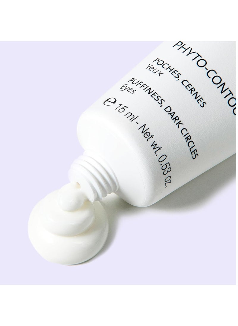 Yon-Ka Phyto-Contour Eye Cream (15 ml) Anti-Aging Under Eye Cream for Dark Circles and Puffiness, Tone and Firm with Vitamin E and Aloe Vera, Paraben-Free