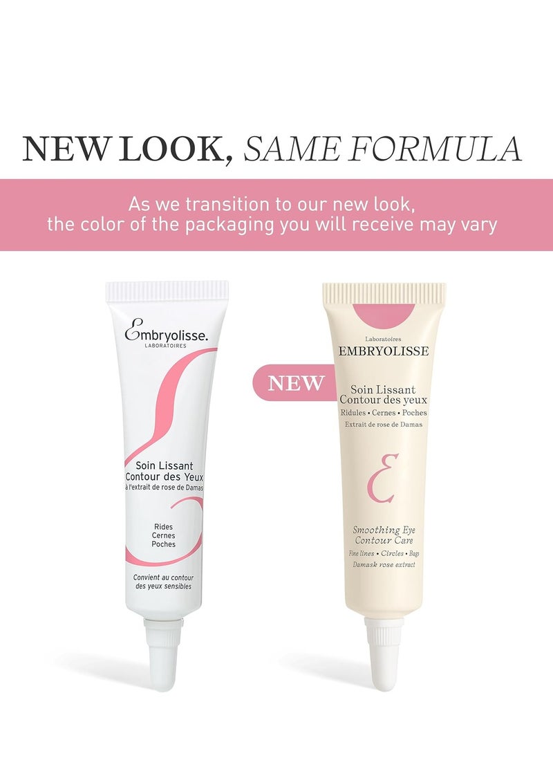 Embryolisse Smoothing Eye Contour Care. Revitalizing Gel Cream Treatment. Reduce Fine Lines, Circles, Puffiness, 0.50 fl.oz.