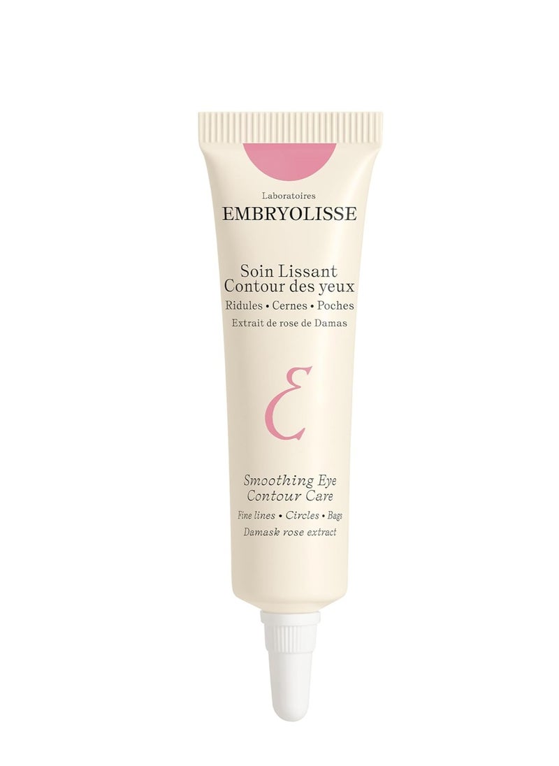 Embryolisse Smoothing Eye Contour Care. Revitalizing Gel Cream Treatment. Reduce Fine Lines, Circles, Puffiness, 0.50 fl.oz.
