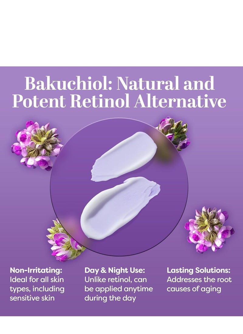 TruSkin Longevity Eye Cream – Caffeine Eye Cream with Bakuchiol, Lingonberry Stem Cells & Green Coffee Bean – Healthy Aging Gentle Retinol Alternative, Puffiness, Dark Circles, 0.5 fl oz