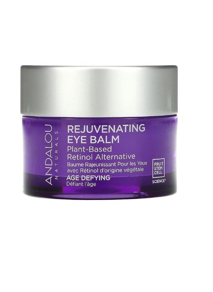 Andalou Naturals Age Defying Plant-Based Retinol Alternative Eye Balm, 0.45 OZ
