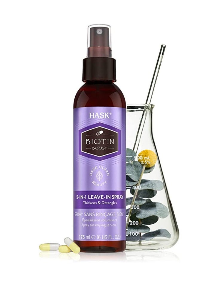 Biotin Boost Thickness and Detangle 5 in 1 Leave-In Hair Spray 175ml