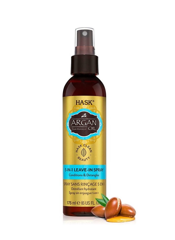 Argan Oil from Morocco Condition and Detangle 5 in 1 Leave-In Hair Spray 175ml