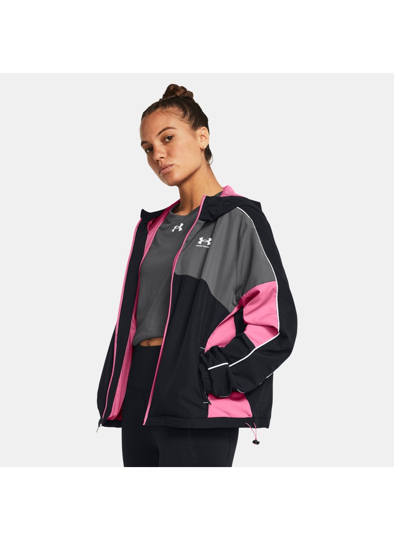 Women's Colourblock Windbreaker Jacket