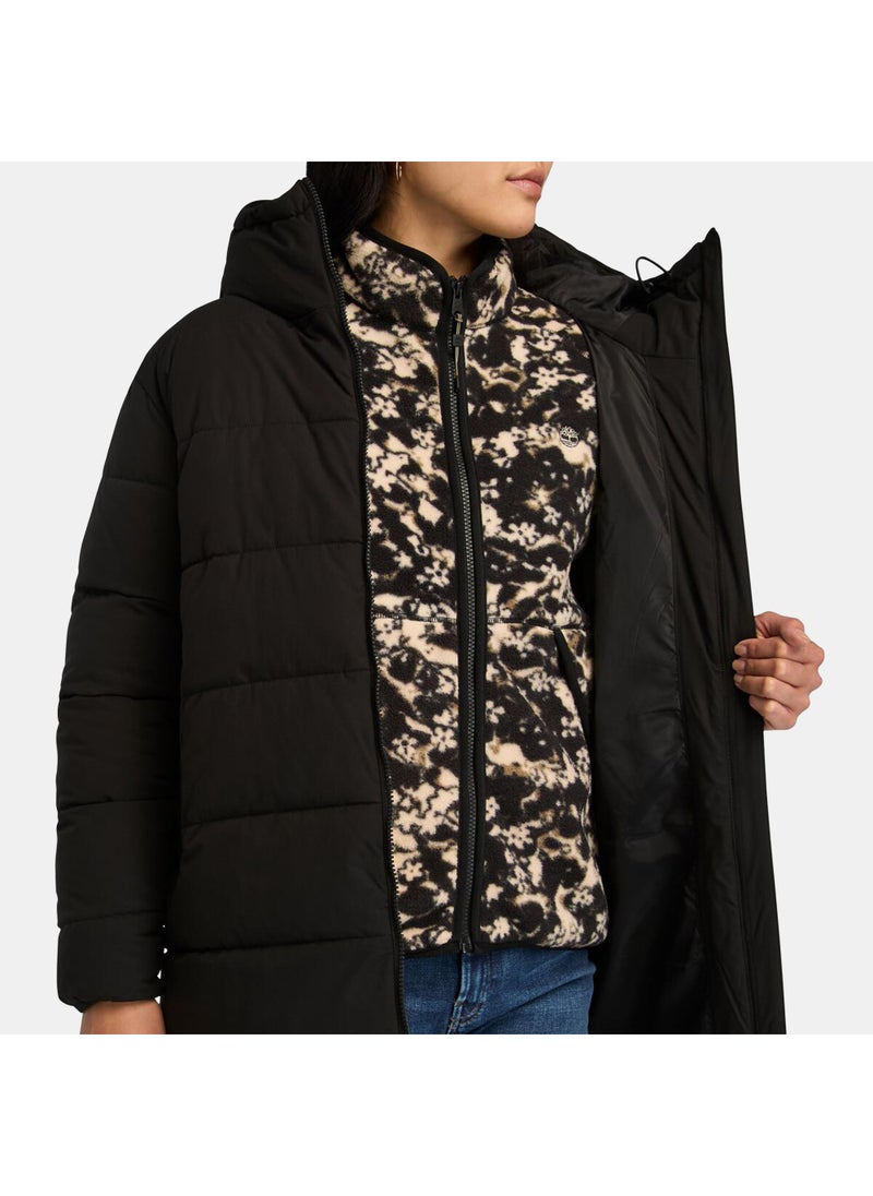 Women's Water Repellent Puffer Parka Jacket