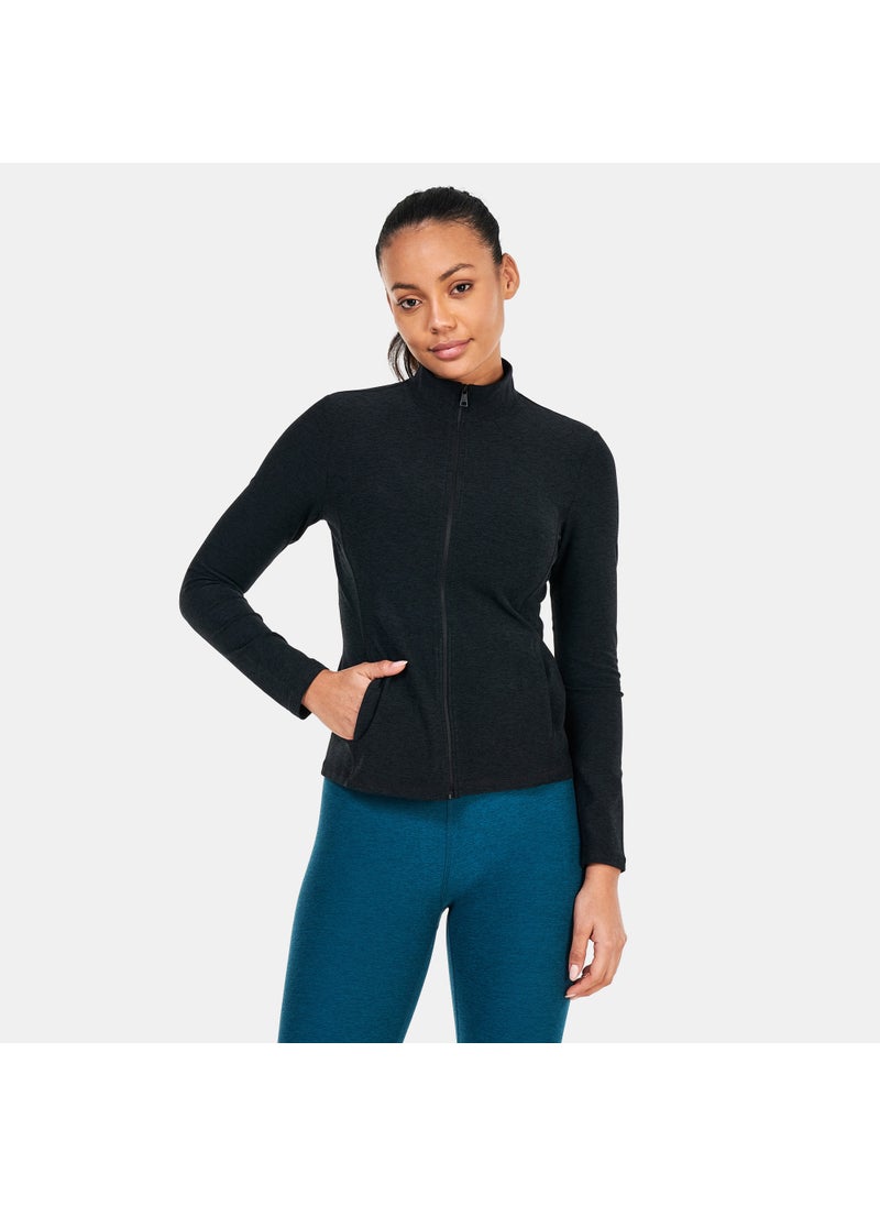 Women's Spacedye On The Go Mock Neck Jacket