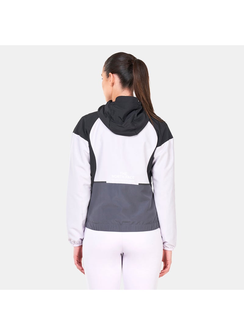 Women's Training Full-Zip Wind Hooded Jacket
