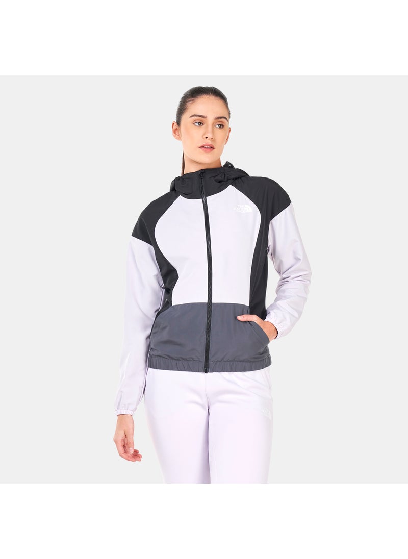 Women's Training Full-Zip Wind Hooded Jacket