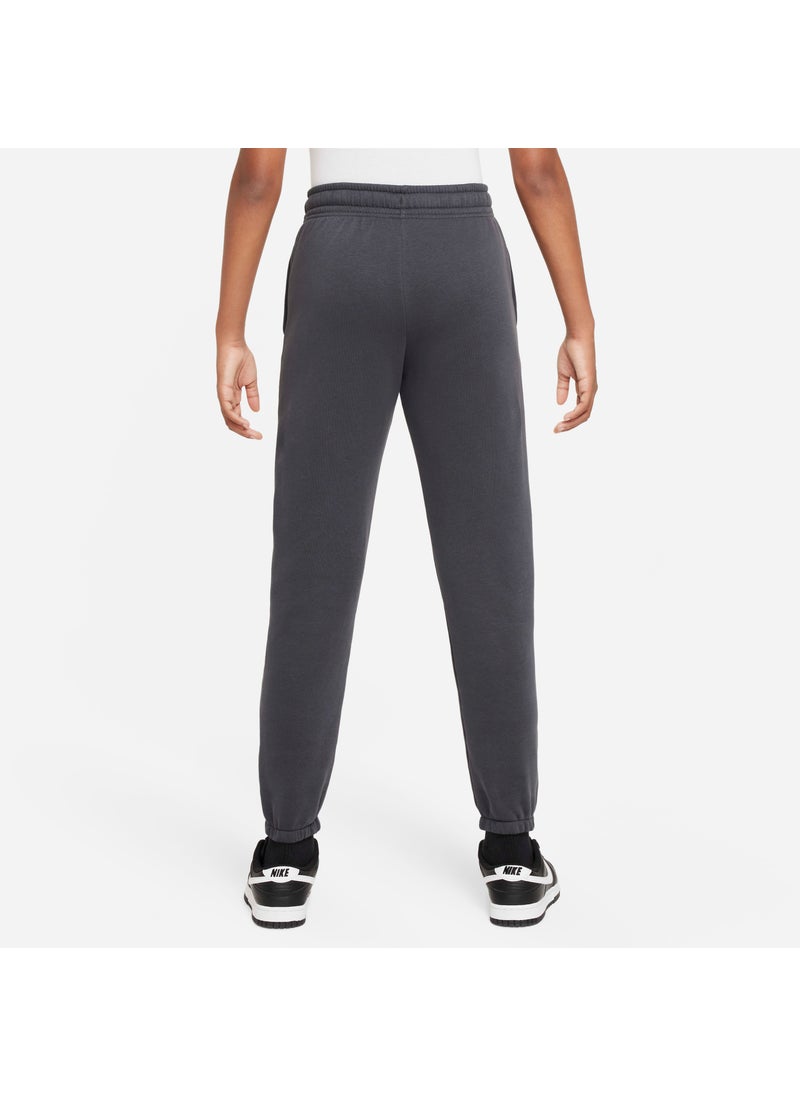 Kids' Sportswear Oversized Fleece Trousers