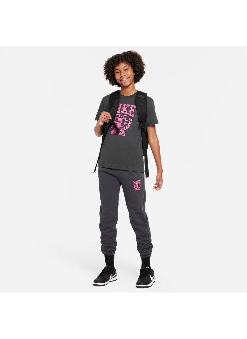 Kids' Sportswear Oversized Fleece Trousers