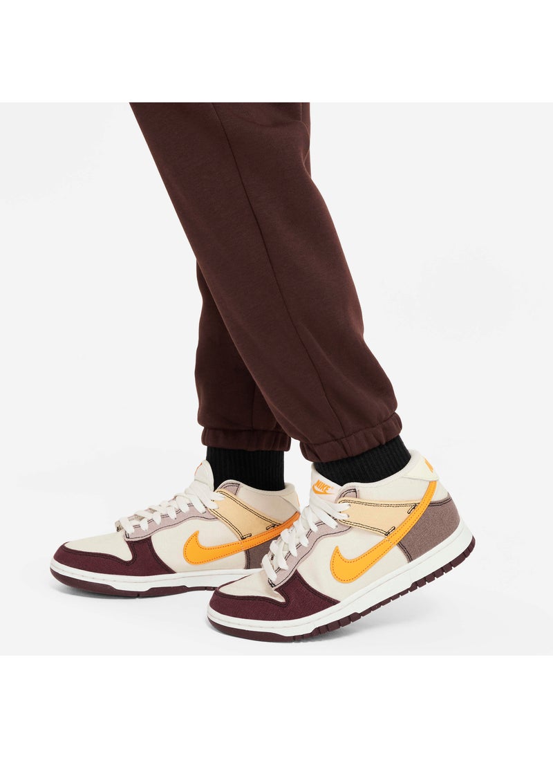 Kids' Sportswear Oversized Fleece Trousers