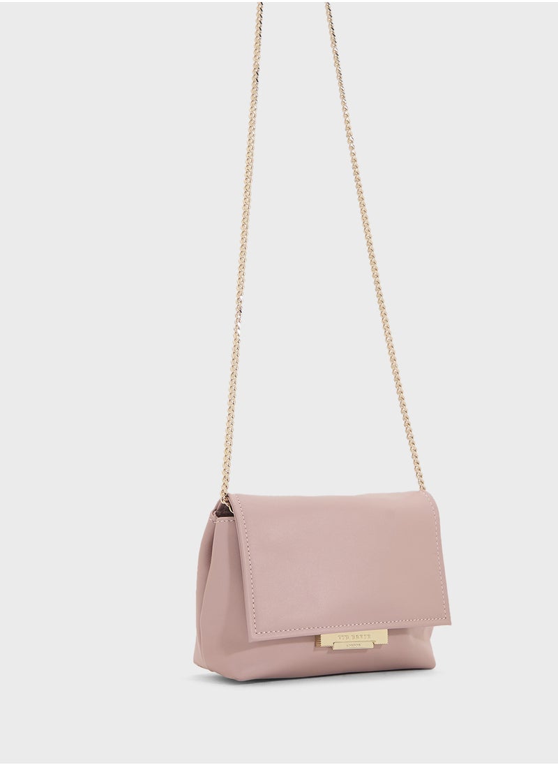Demni Small Leather Crossbody Bag
