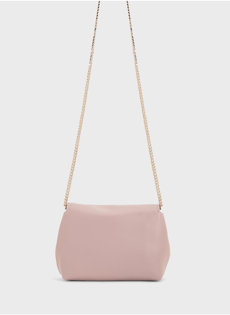 Demni Small Leather Crossbody Bag