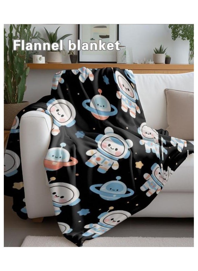 Children's or student cartoon flannel thin blanket (warm and comfortable, suitable for sleep, games) 100cm*150cm - 116