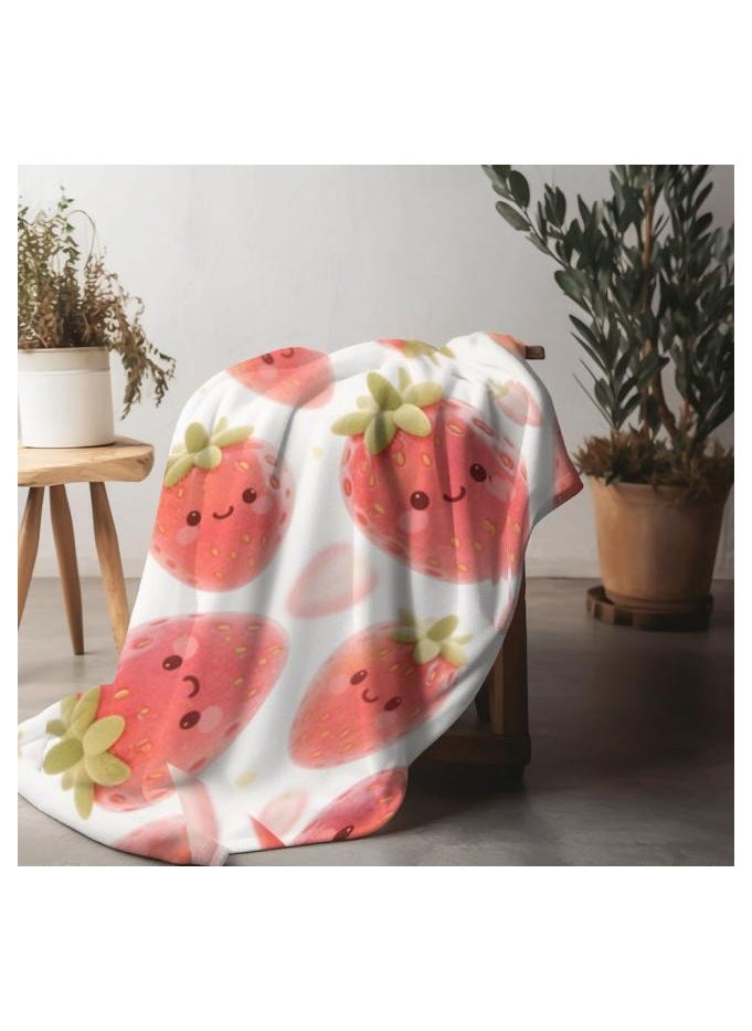 Children's or student cartoon flannel thin blanket (warm and comfortable, suitable for sleep, games) 100cm*150cm - 114