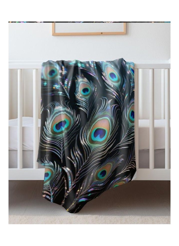 Children's or student cartoon flannel thin blanket (warm and comfortable, suitable for sleep, games) 100cm*150cm