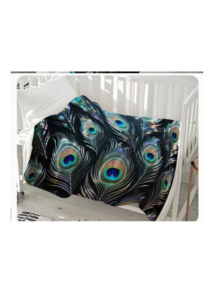 Children's or student cartoon flannel thin blanket (warm and comfortable, suitable for sleep, games) 100cm*150cm