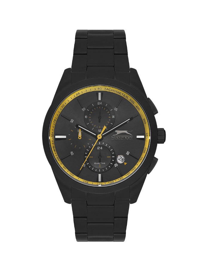 Slazenger Men 's Black Dial Multi Function watch - SL.9.2215.2.05