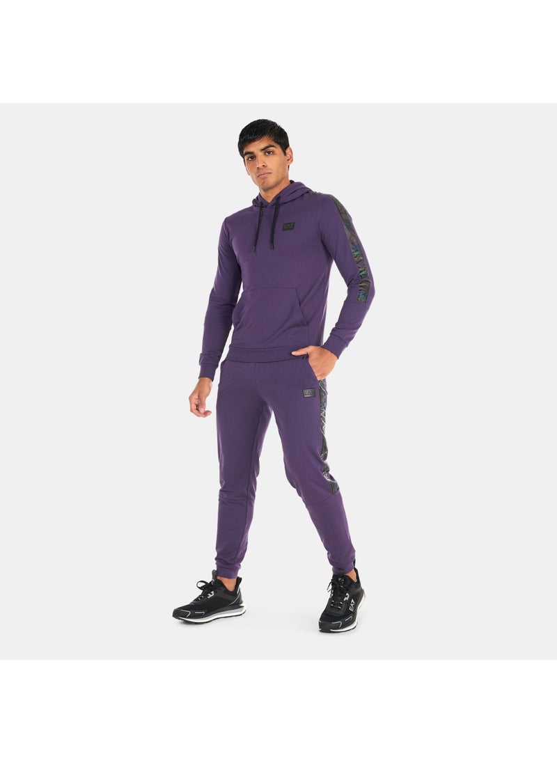 Men's Train Logo Series Tape Hoodie