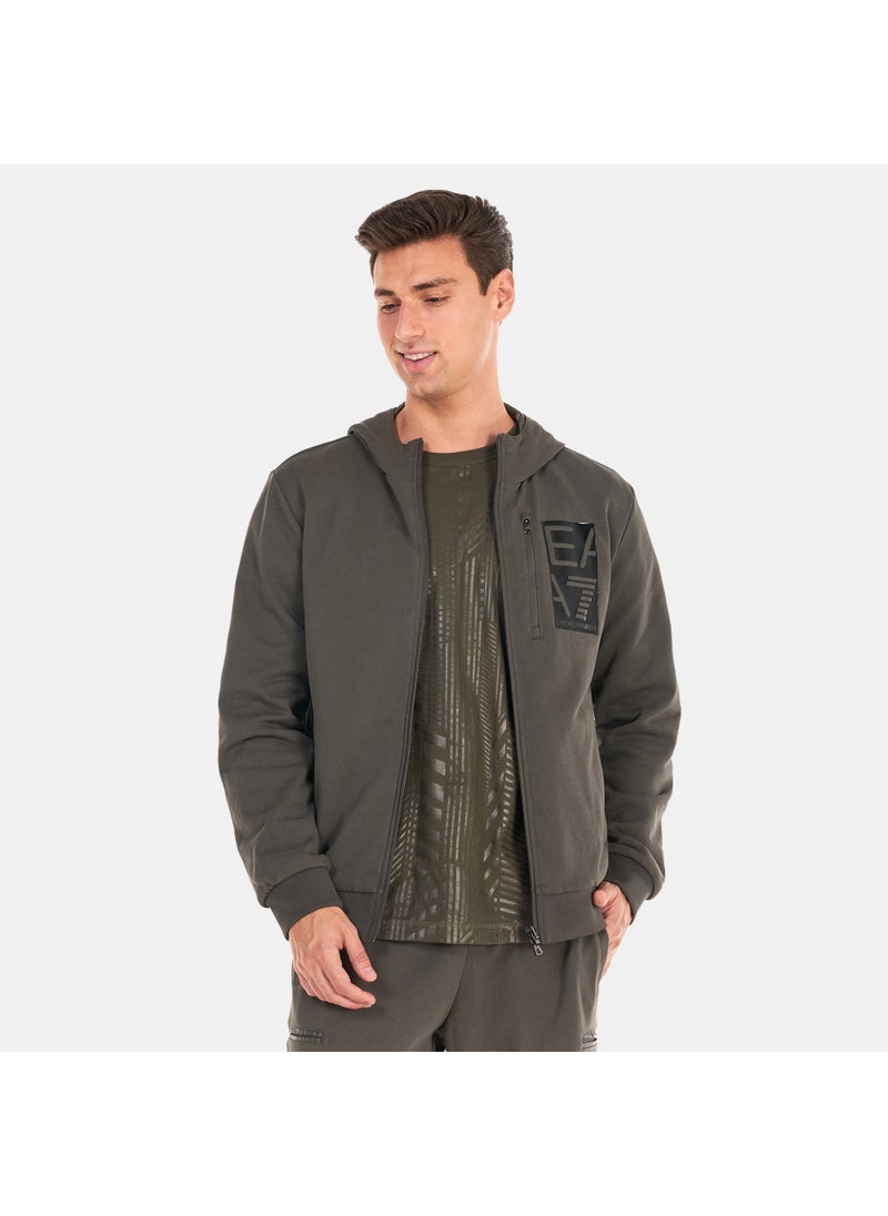 Men's Graphic Train Reversible Full-Zip Hoodie