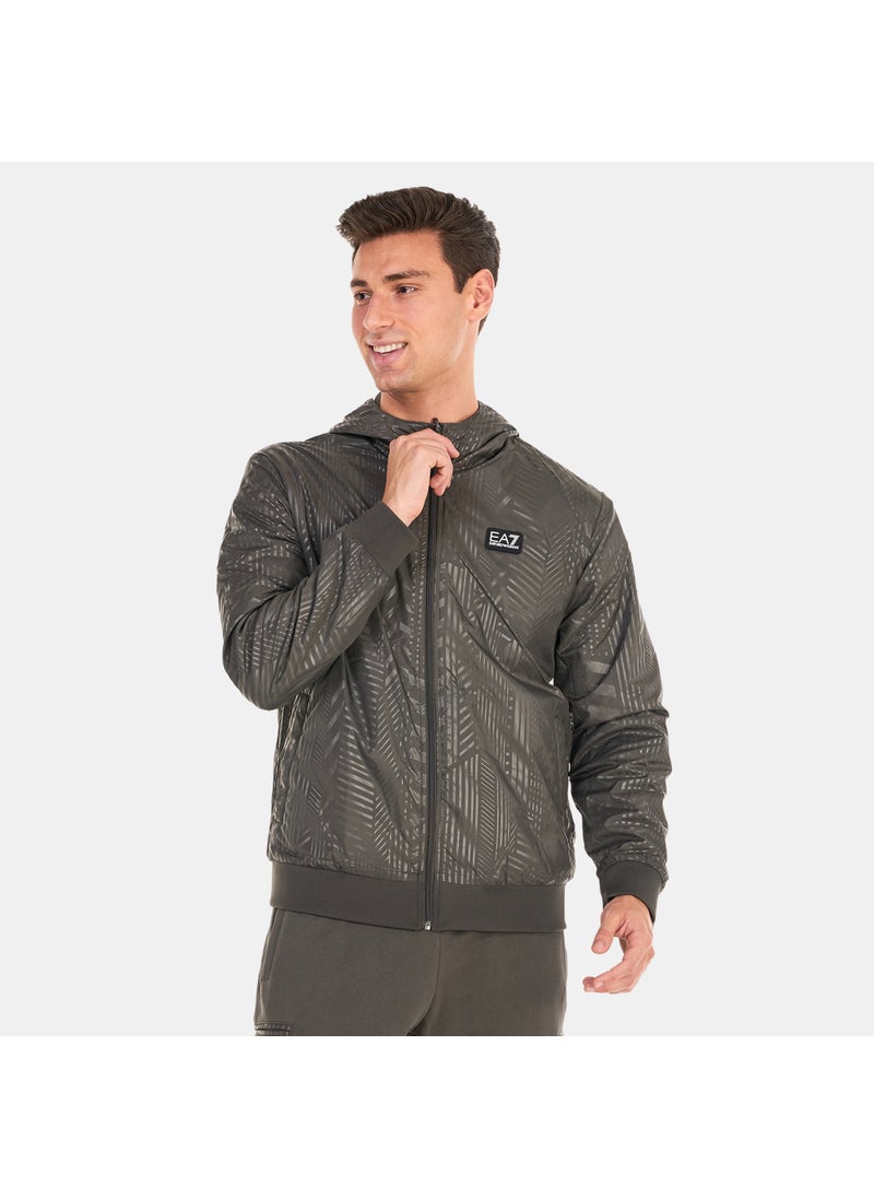Men's Graphic Train Reversible Full-Zip Hoodie