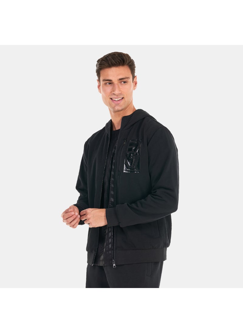 Men's Graphic Train Reversible Full-Zip Hoodie