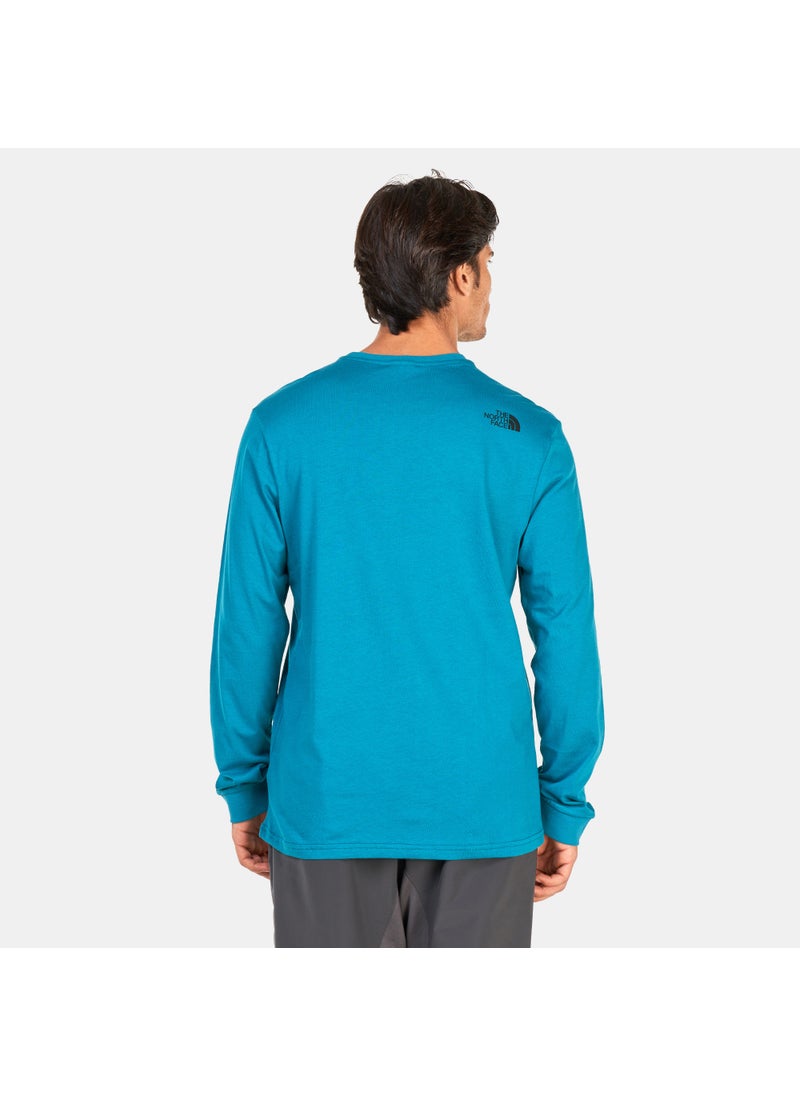 Men's Simple Dome Long-Sleeve T-Shirt