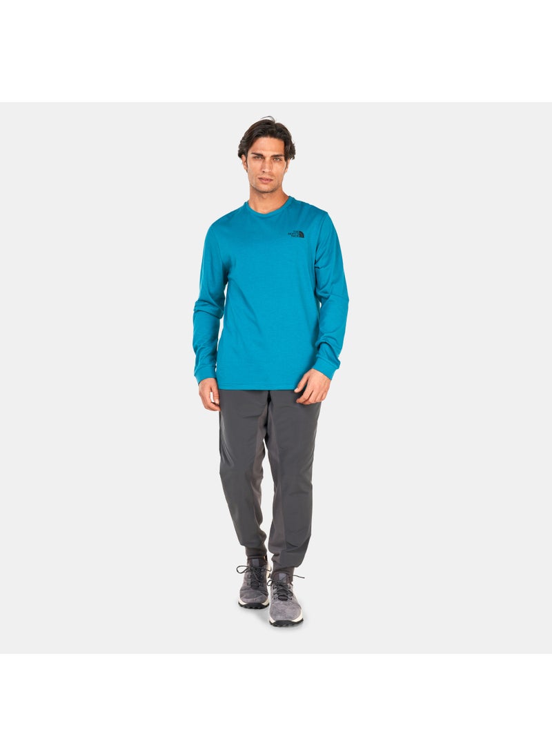 Men's Simple Dome Long-Sleeve T-Shirt