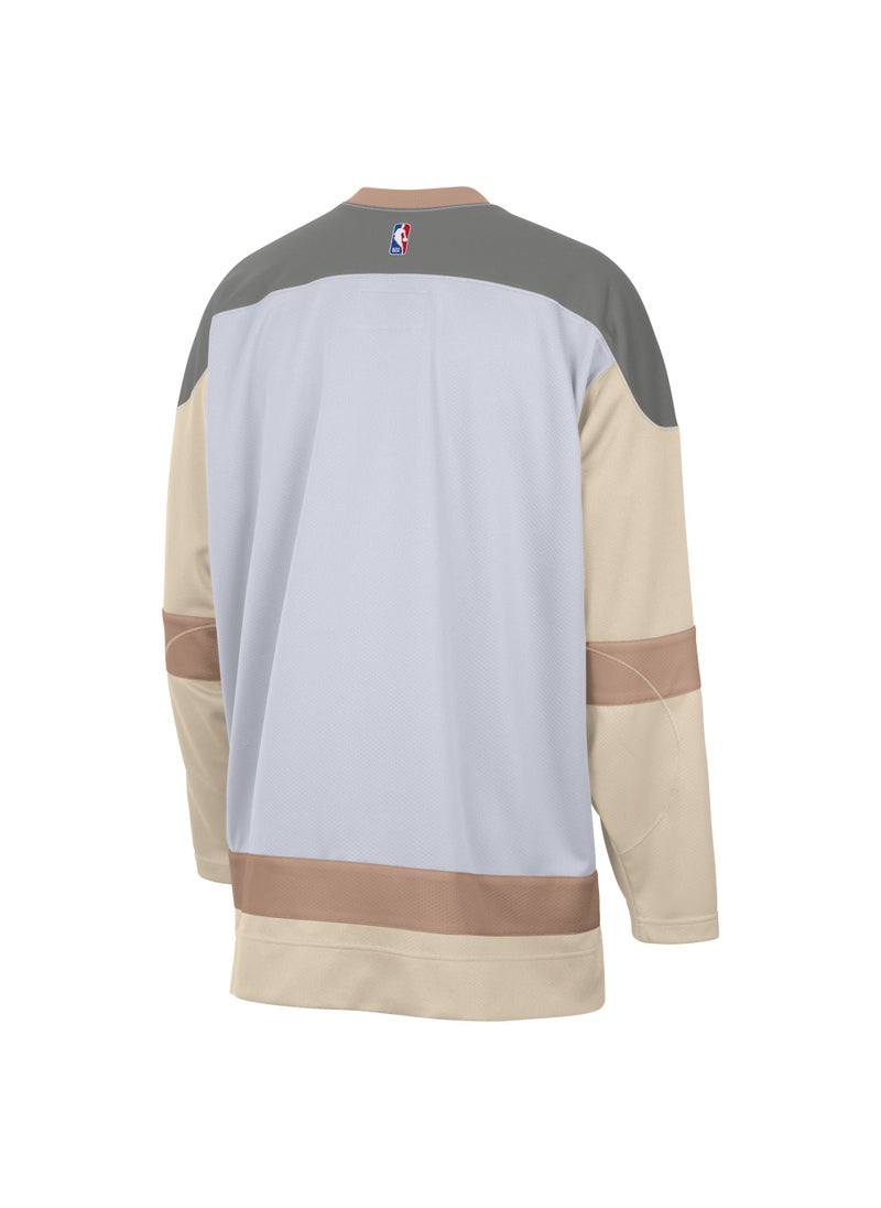 Men's NBA Chicago Bulls City Edition Hockey Jersey