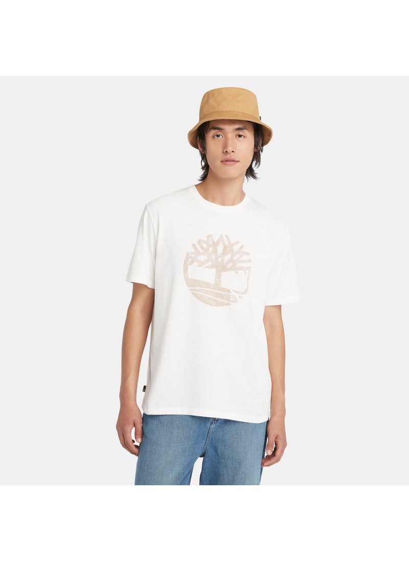 Men's Garment Dye Logo Graphic T-Shirt