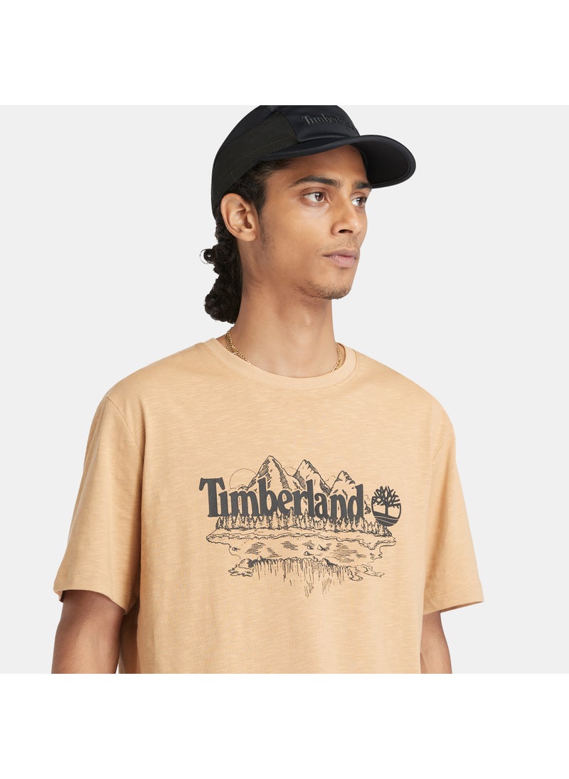 Men's Graphic Slub T-Shirt