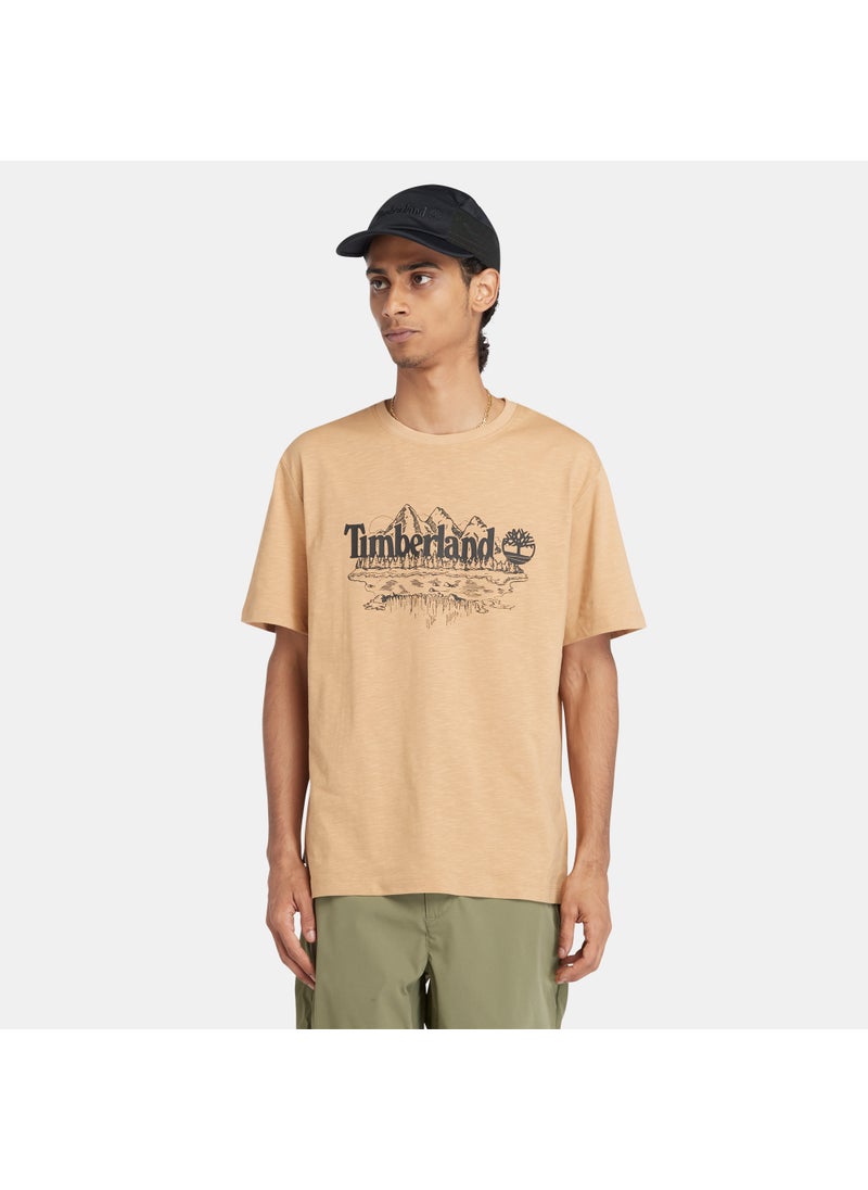 Men's Graphic Slub T-Shirt