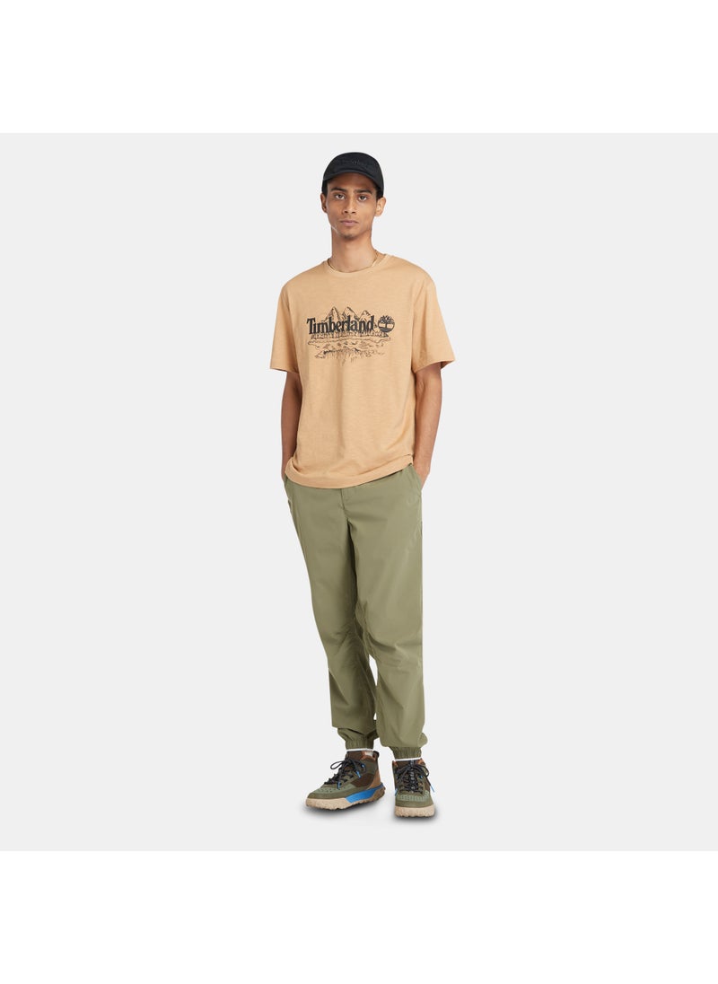 Men's Graphic Slub T-Shirt