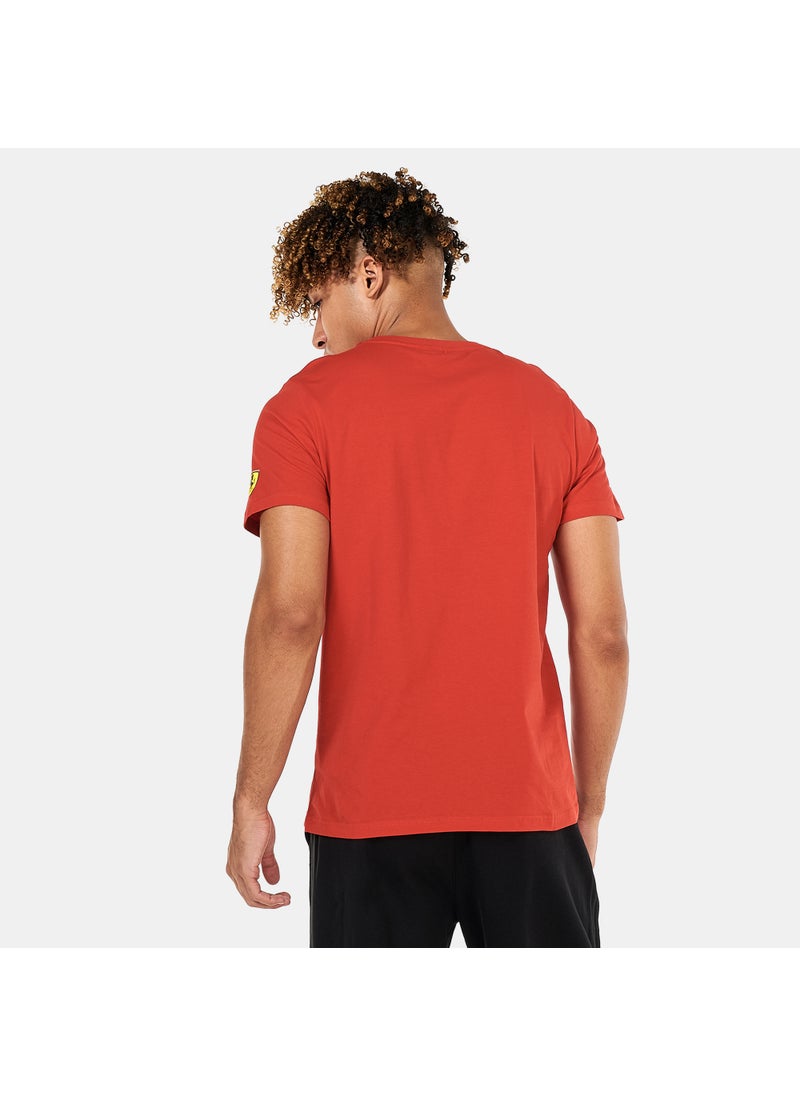 Men's Scuderia Ferrari Race Tonal Shield T-Shirt