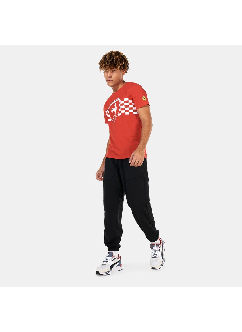 Men's Scuderia Ferrari Race Tonal Shield T-Shirt