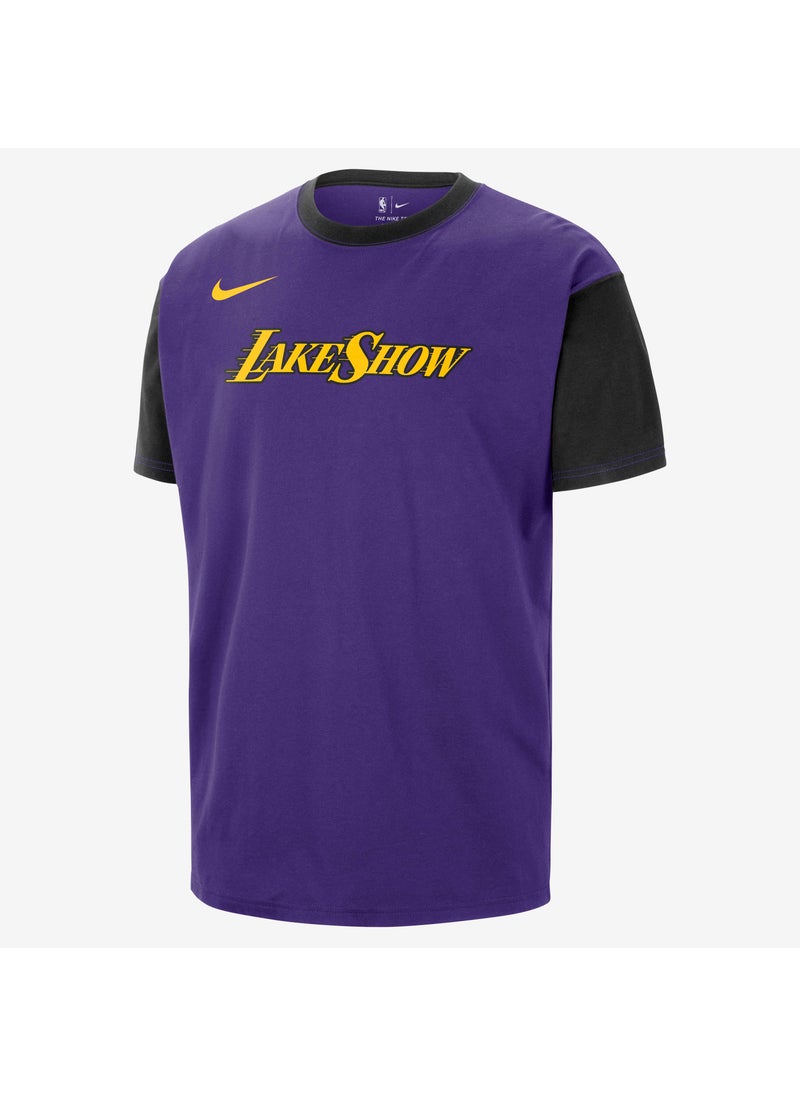 Men's NBA Los Angeles Lakers Courtside City Edition T-Shirt