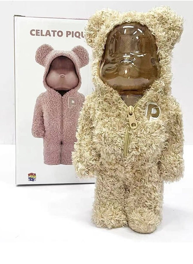 Brick Bear (Brown Pajama Bear) Statue Trendy Culture Doll Ornaments