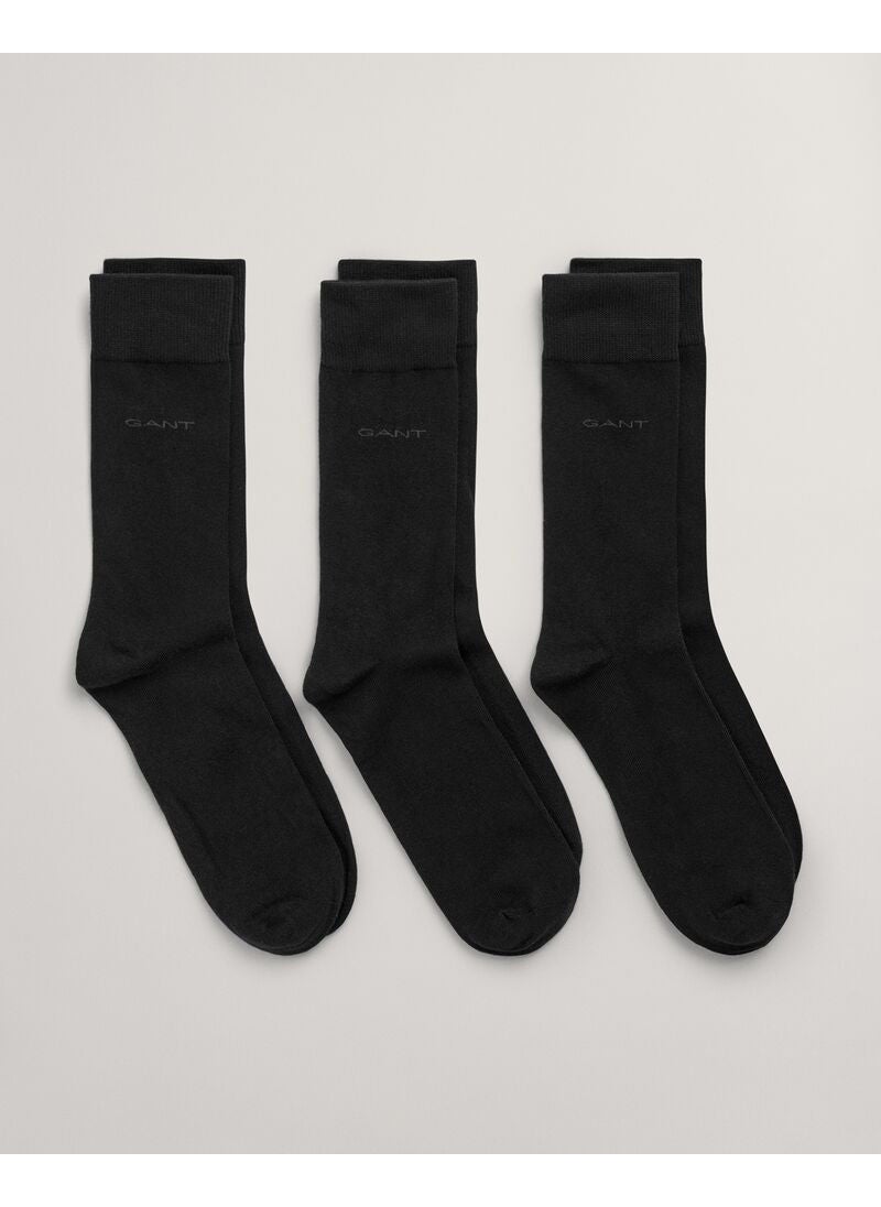 SOFT COTTON SOCKS 3-PACK