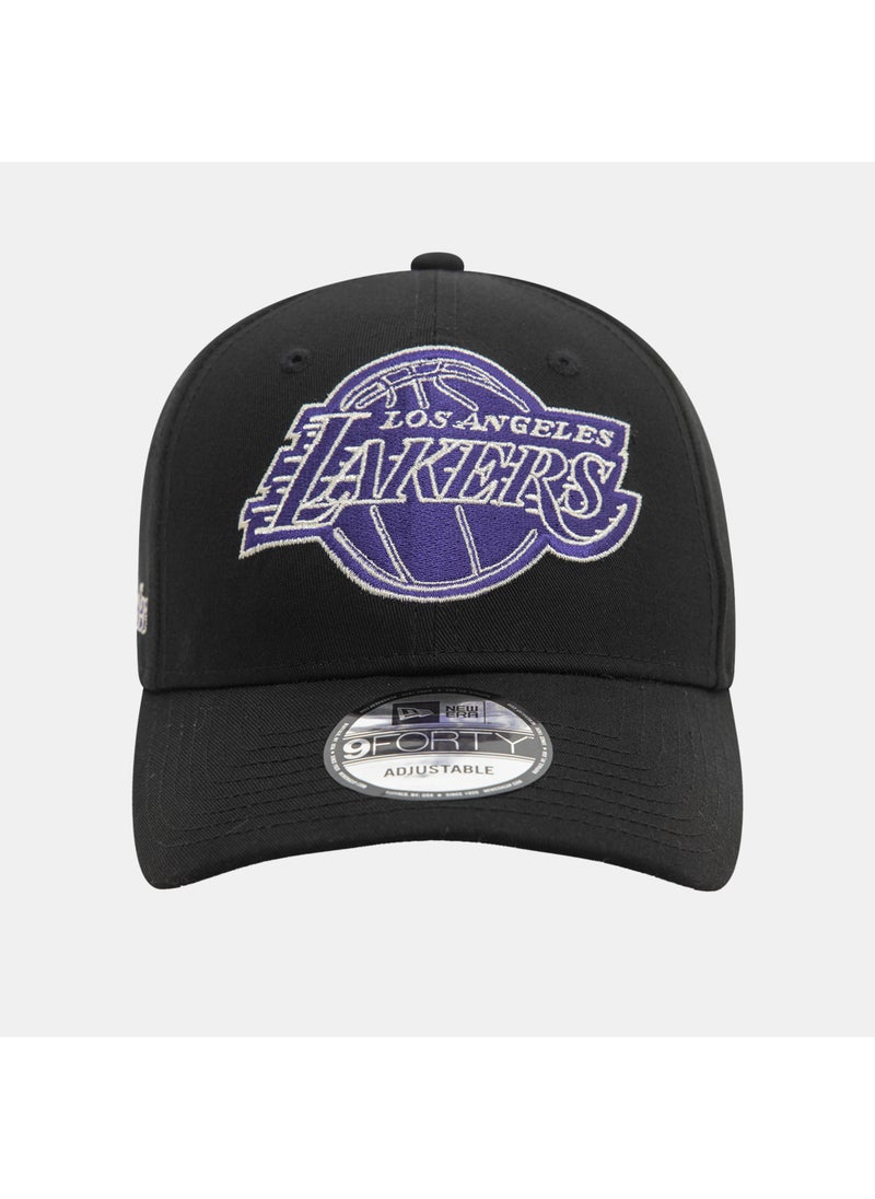 Men's MLB Los Angeles Lakers Metallic 9FORTY Cap