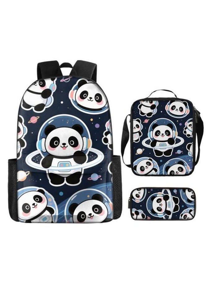 New universal cartoon new three-piece schoolbag (students, children) - 631