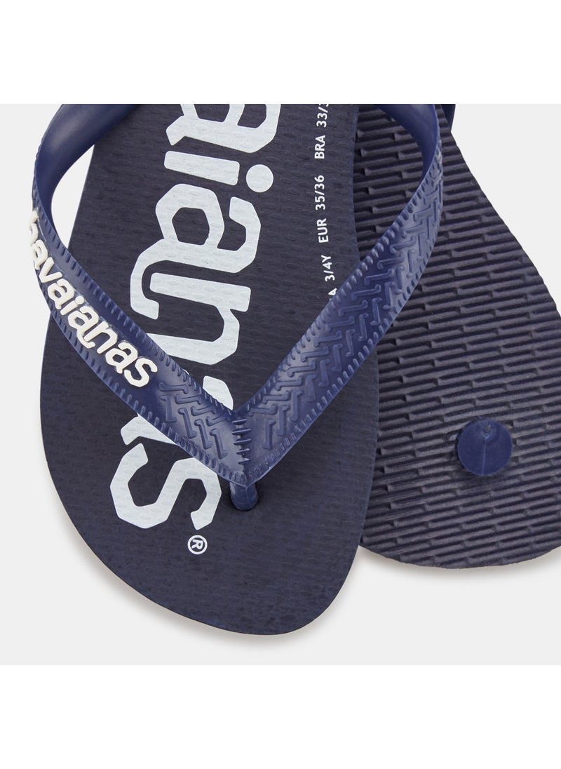 Top Logomania Flip Flops