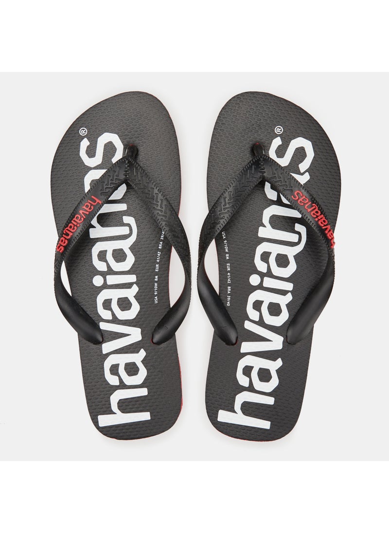 Top Logomania 2 Flip Flops
