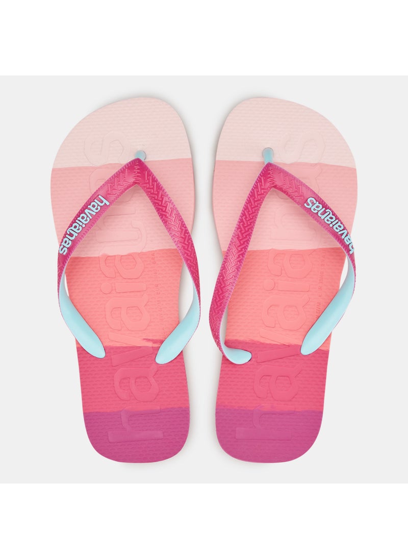 Top Logomania Flip Flops
